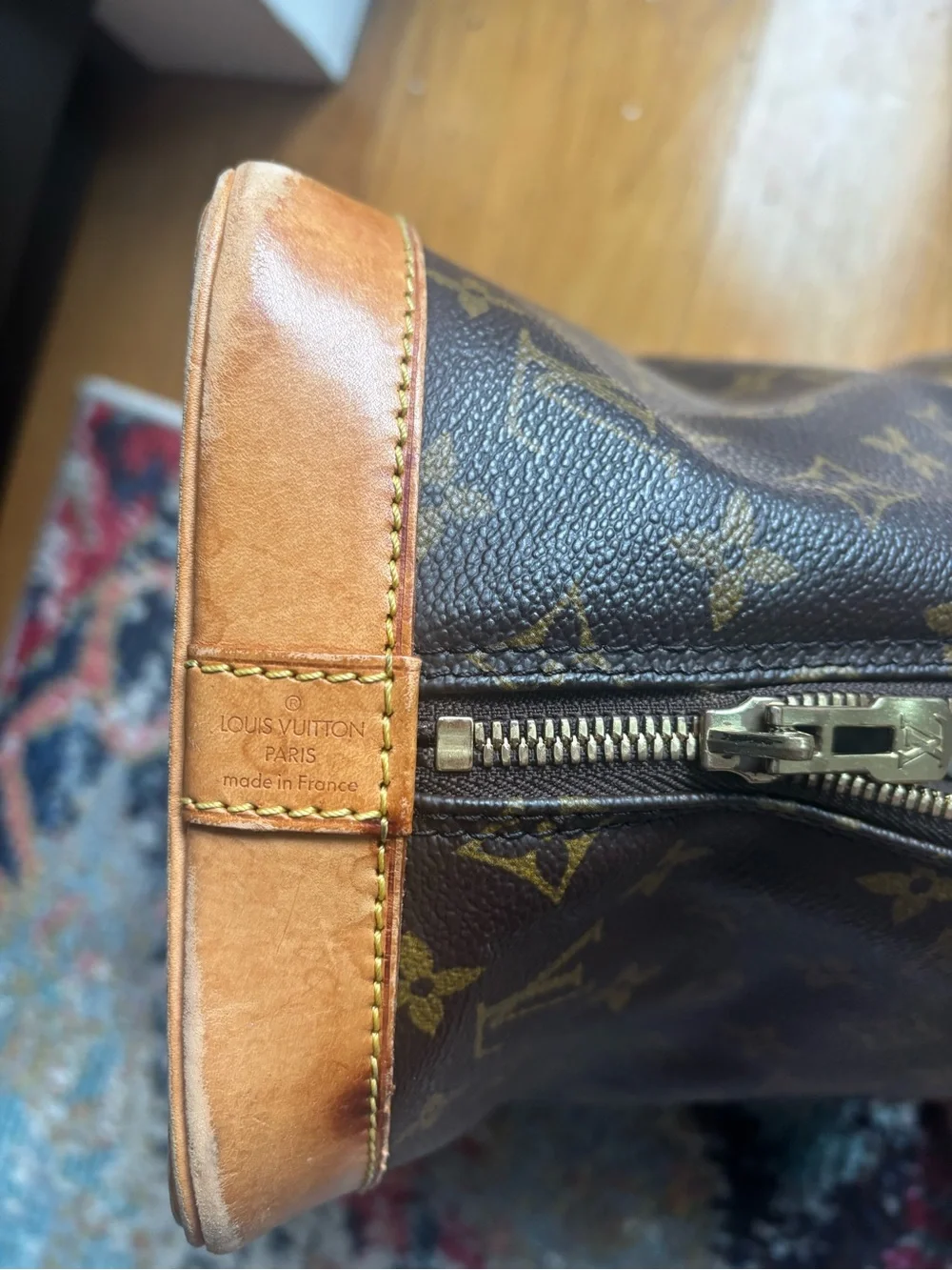 Louis Vuitton Vintage Monogram Alma PM Top Handle Bag - 1997